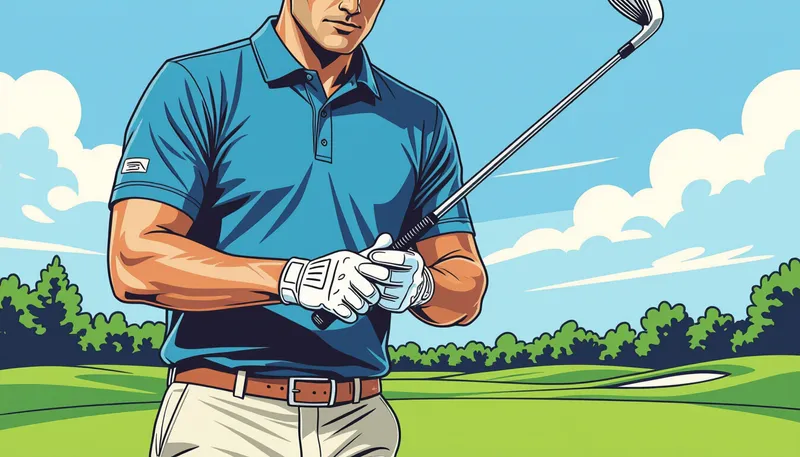 ゴルフグローブの重要性とその役割 - illustration for golf glove selection care