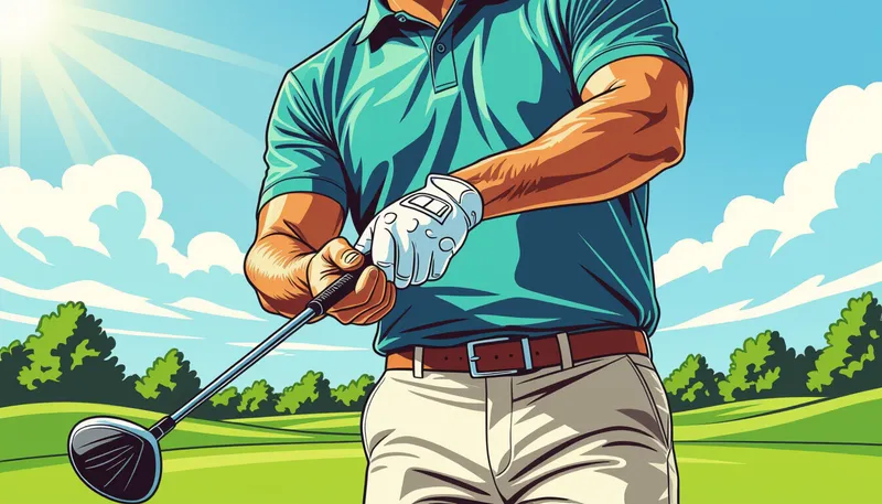 正しいサイズの選び方と測定方法 - illustration for golf glove selection care