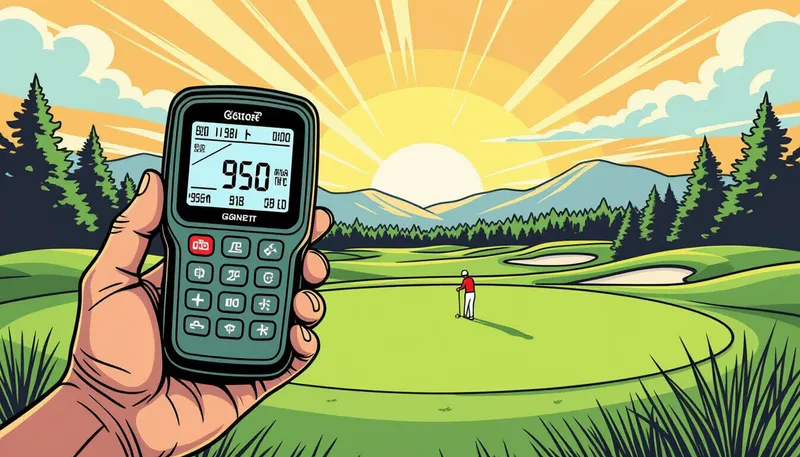 GPS式とレーザー式の精度比較 - illustration for golf gps rangefinder selection