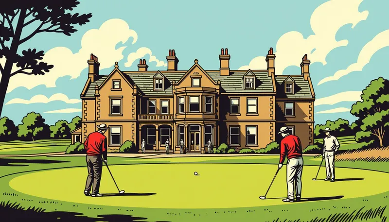 日本におけるゴルフの歴史と発展 - illustration for golf history culture learning