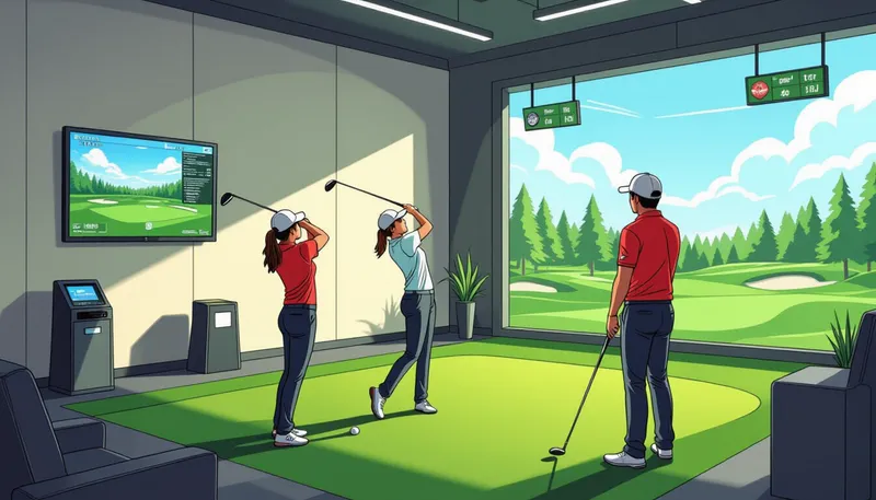 シニアゴルファーに最適なティー選択 - illustration for golf lesson industry latest trends
