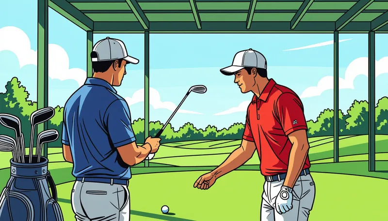 レッスンスタイルの選び方 - illustration for 初心者のためのゴルフレッスン選び方ガイド