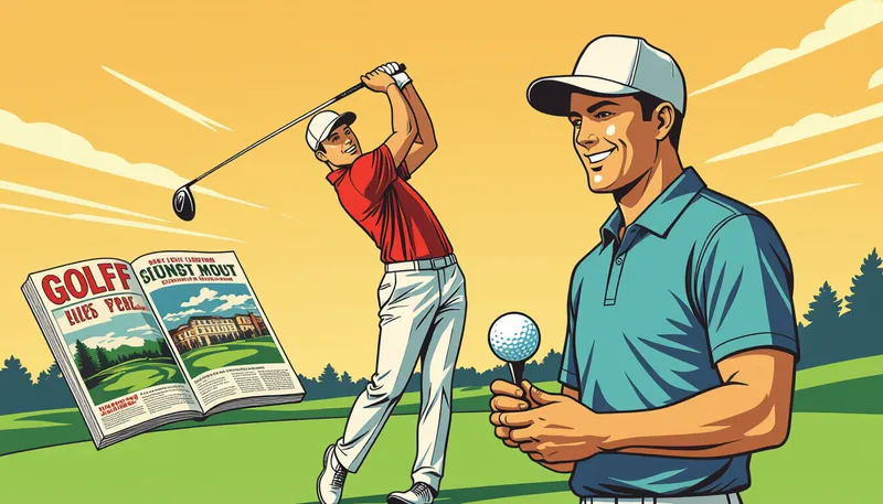 SNSとソーシャルメディアの影響 - illustration for golf media evolution changes