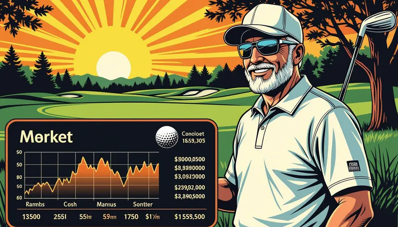 距離別の戦略的活用法 - illustration for ゴルフ会員権市場の動向