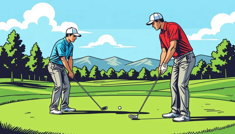 ゴルフインストラクター・ティーチングプロの資格 - illustration for golf related qualifications jobs