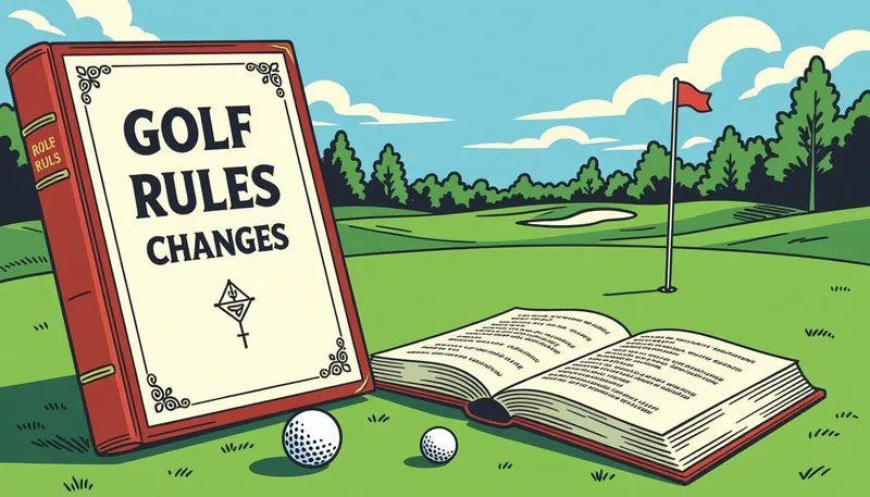 プレー時間短縮に関する重要な変更点 - illustration for golf rules 2019 changes key points