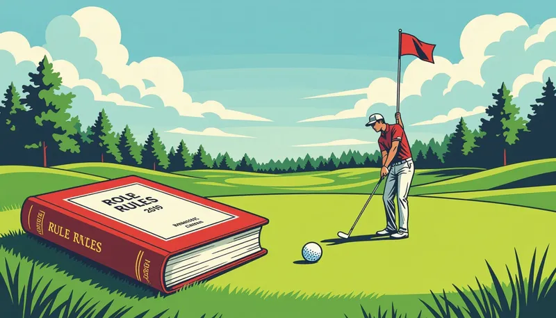 コースエリアの名称変更 - illustration for golf rules 2019 changes key points