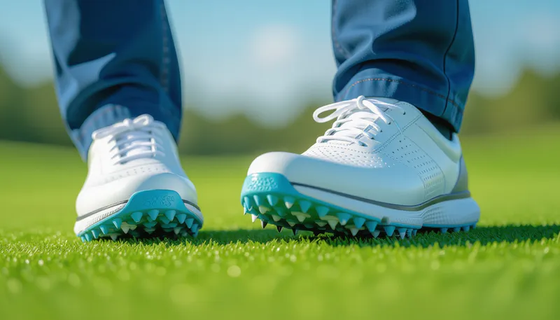 シューズの素材による違い - illustration for golf shoes selection features