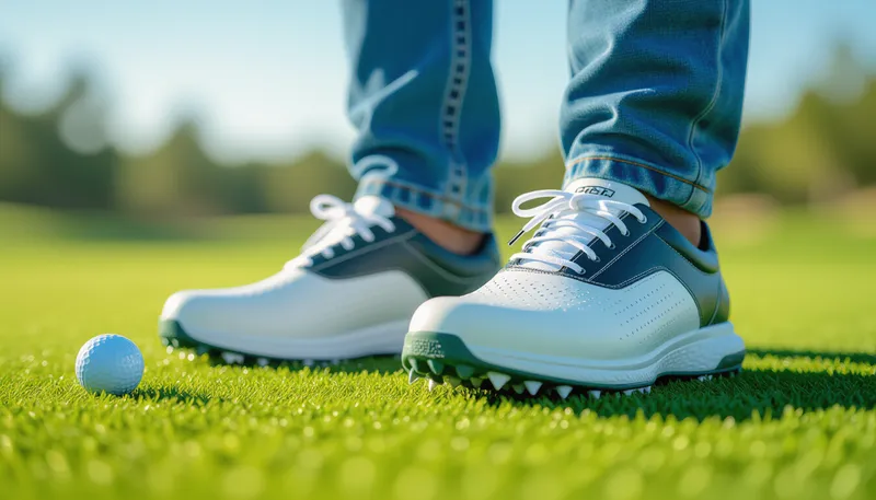 正しいサイズとフィット感の選び方 - illustration for golf shoes selection features