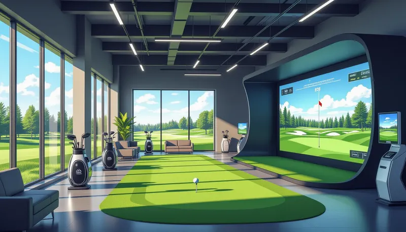 急成長するインドアゴルフ市場とスタートアップの台頭 - illustration for golf startups notable companies