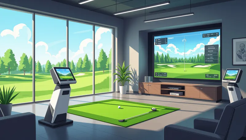 ゴルフスタートアップが注目される理由と市場動向 - illustration for golf startups notable companies