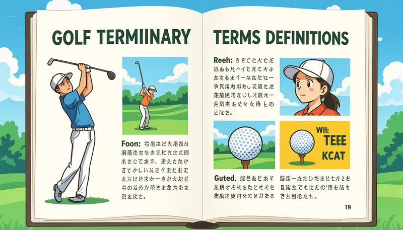 スコアに関する基本用語 - illustration for golf terminology glossary beginners