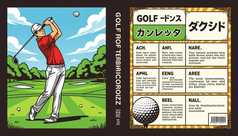 ルールとペナルティに関する基本用語 - illustration for golf terminology glossary beginners