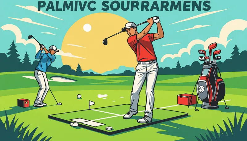 練習器具の選び方と注意点 - illustration for golf training aids recommendations