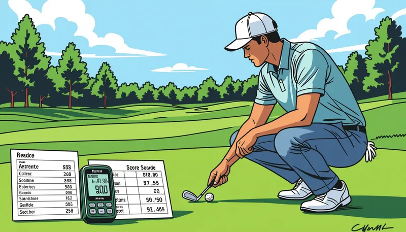 アイアンショットの精度を高める実践テクニック - illustration for green in regulation analysis improvement