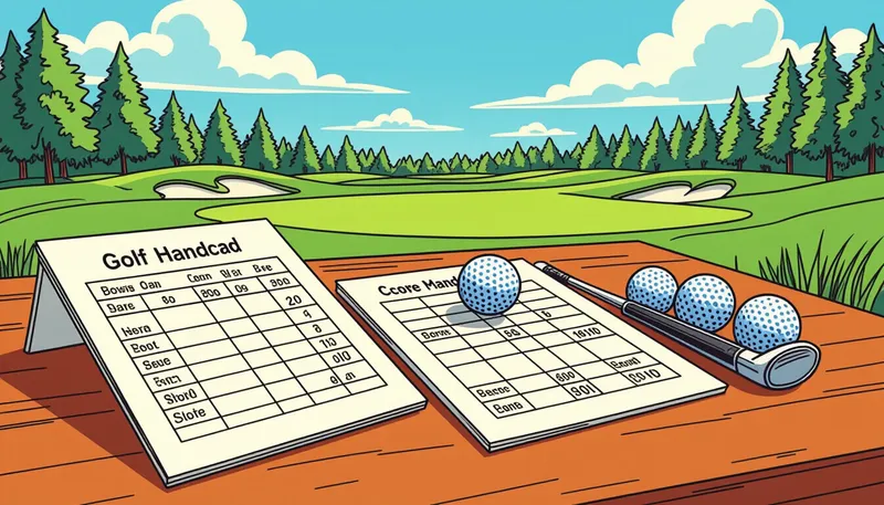 プライベートハンディキャップの計算方法 - illustration for ハンディキャップの仕組みと計算方法