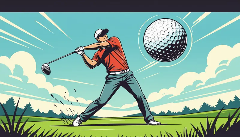 高い球を打つための基本原理と物理 - illustration for high ball shot technique