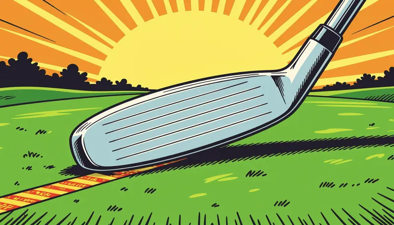 ライ角の確認方法 - illustration for iron lie angle ball direction