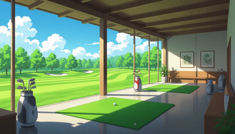インドアゴルフ市場の急成長:練習場の構造変化 - illustration for japan golf industry current future