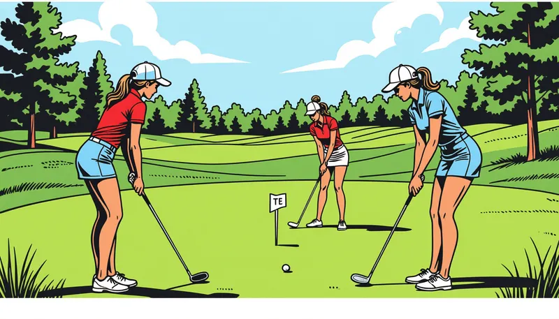 レディース競技でのマナーと注意点 - illustration for レディース競技の特徴と攻略