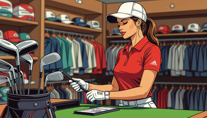 年齢とスキルレベルに応じた選び方 - illustration for ladies golf club selection guide