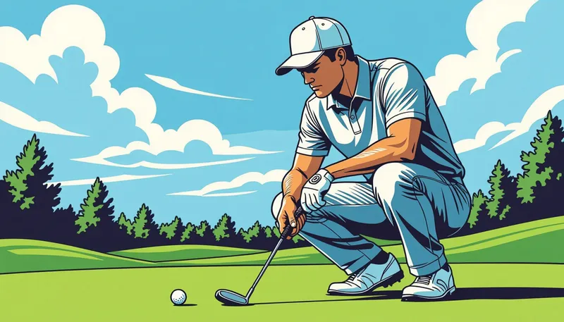 プレショットルーティンの確立と集中のオン・オフ切り替え - illustration for late round mental control