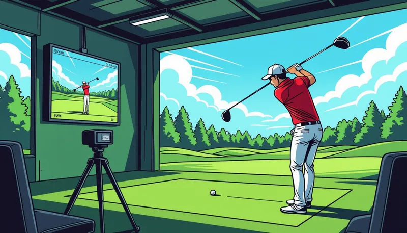 弾道測定器の基本:2つの主要な仕組み - illustration for launch monitor technology usage