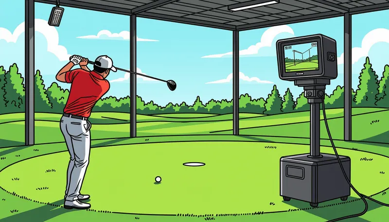 弾道測定器が測定する主要データ - illustration for launch monitor technology usage