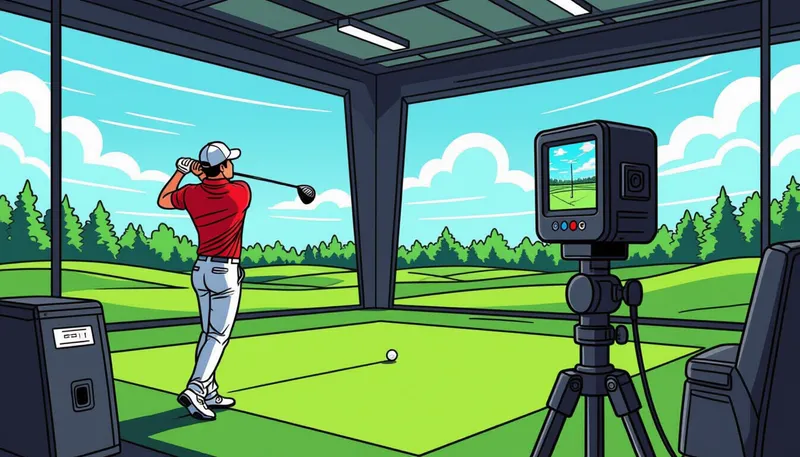 弾道測定器の効果的な活用法 - illustration for launch monitor technology usage