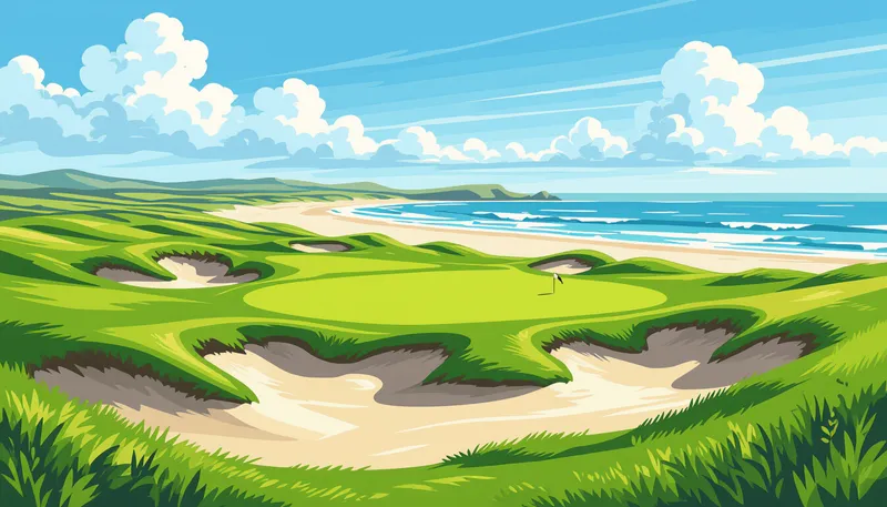 戦略的なコースマネジメント - illustration for links course strategy tips