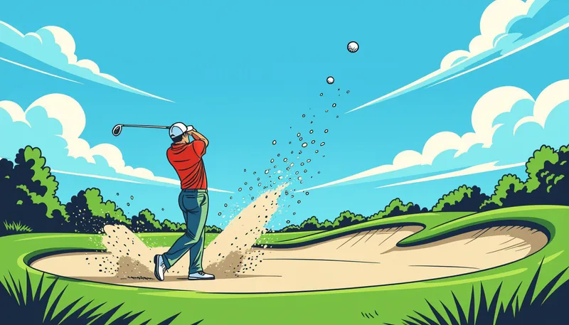 ロブショットとは何か - illustration for lob shot technique timing