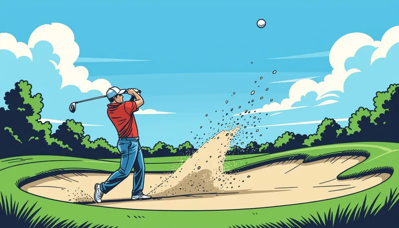 ロブショットを使うべきタイミング - illustration for lob shot technique timing