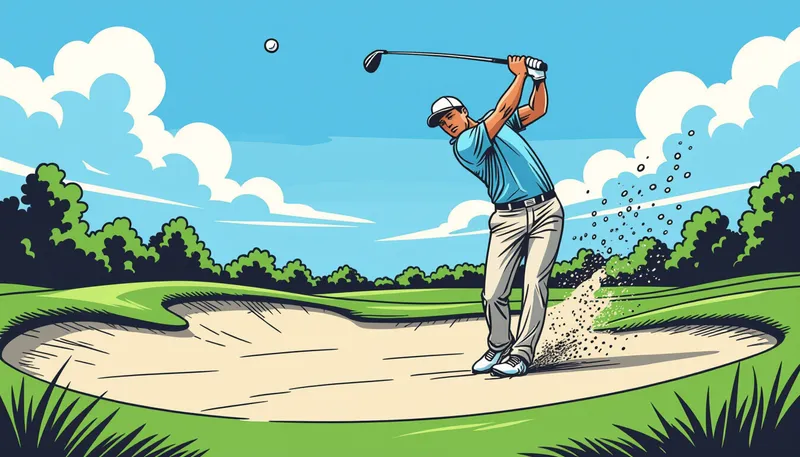 よくあるミスと対処法 - illustration for lob shot technique timing