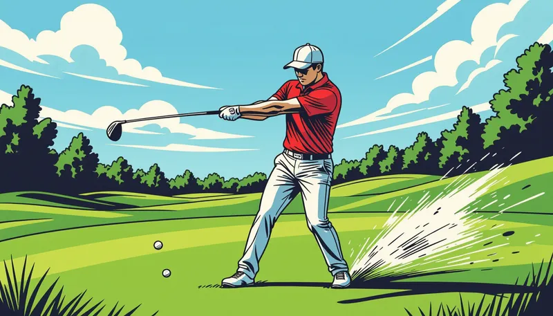 ロングアイアンの特徴と難しさの理由 - illustration for long iron technique mastery