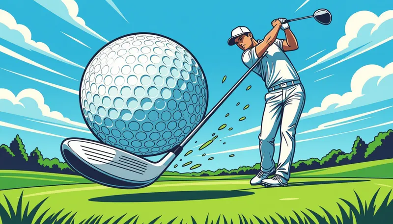 重心設計と他のクラブテクノロジーの関係 - illustration for low cg deep cg design effect