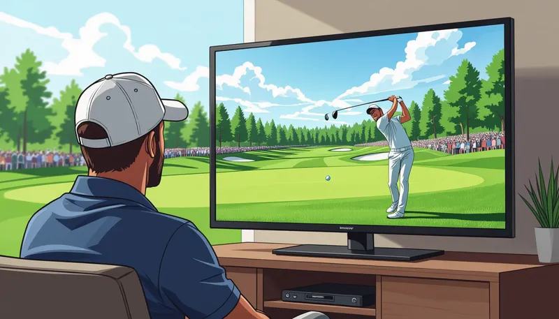 メジャー大会の魅力とは - illustration for major championships enjoyment viewing