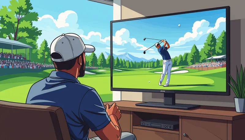 現地観戦の醍醐味と準備 - illustration for major championships enjoyment viewing