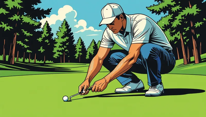 メンタルがスコアに与える具体的影響 - illustration for メンタルとスコアの関係性