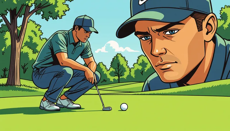 スコアアップのための実践的メンタル戦略 - illustration for メンタルとスコアの関係性