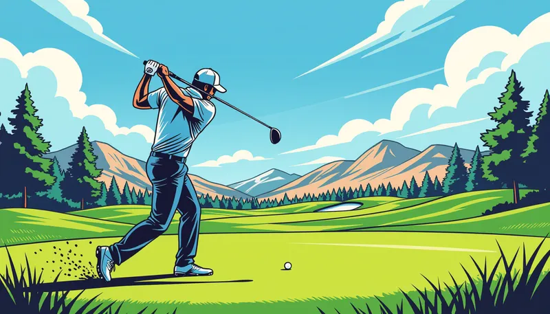 スイングテンポとリズムの重要性 - illustration for mid iron consistent shots