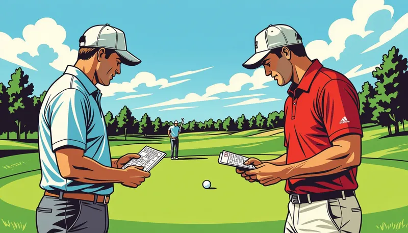 月例競技参加前の準備 - illustration for monthly medal preparation enjoyment