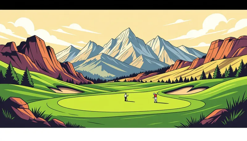 山岳コースでのコースマネジメント - illustration for mountain course strategy tips