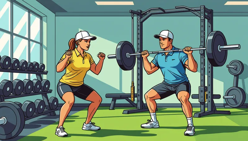 オフシーズントレーニングが必要な理由 - illustration for off season golf training program