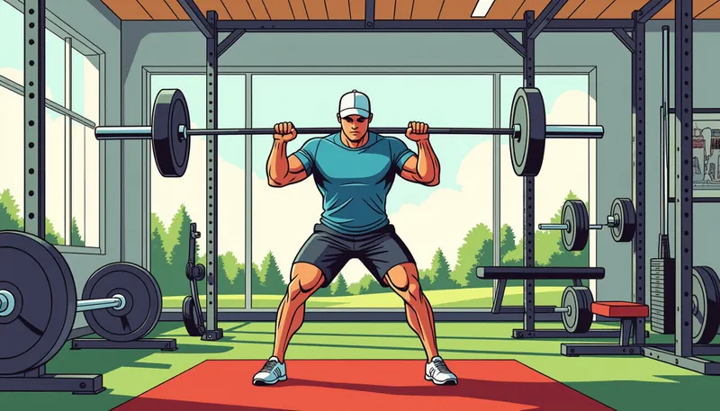 具体的なトレーニングプログラム例 - illustration for off season golf training program