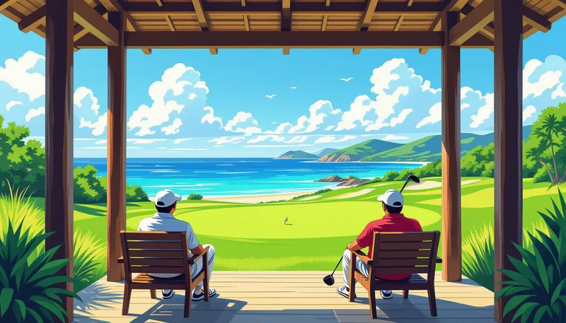 旅行プランの組み方と注意点 - illustration for okinawa golf trip guide