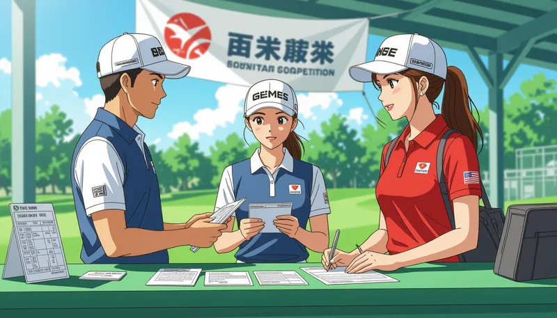 参加方法と申し込み手順 - illustration for open competition participation guide