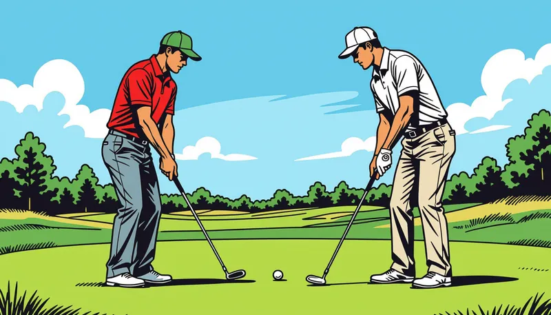 プレーペースの基本知識 - illustration for pace of play etiquette manners