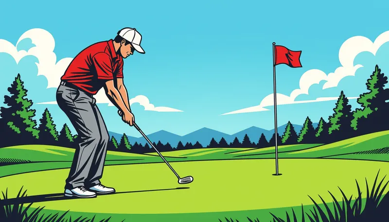 コースマネジメントとメンタル面の強化 - illustration for par save rate improvement technique