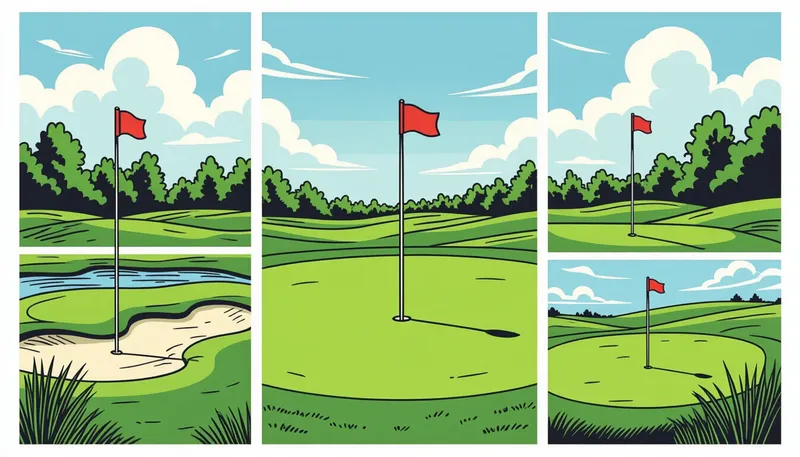 左右のピン（サイドピン）の攻め方 - illustration for pin position attack strategy