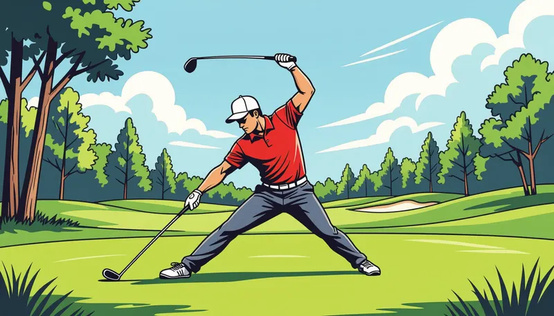 季節別クールダウンのポイント - illustration for post round cool down recovery